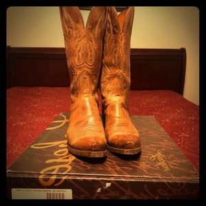 Brown Lucchese 1883 Cowboy Boots N4540.54